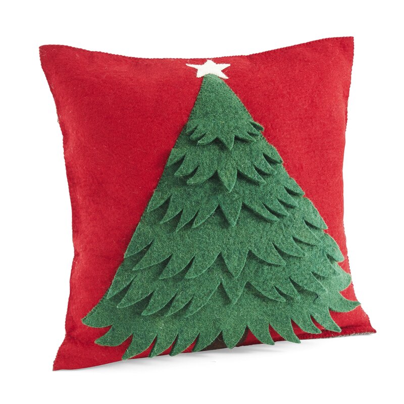 christmas tree pillow